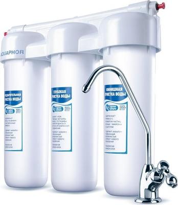 Фильтр для воды Водоочиститель Аквафор Трио Норма