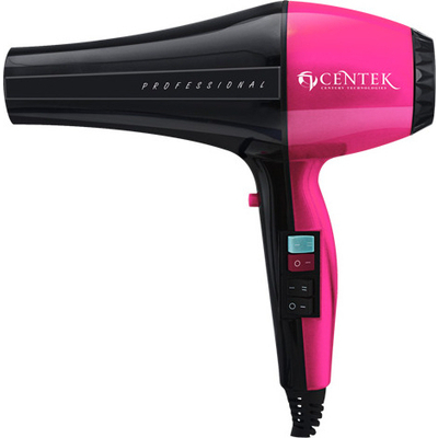 Фен Centek Professional CT-2225 розовый с чёрным
