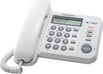 Проводной телефон Panasonic KX-TS2356RUW Проводной телефон Panasonic KX-TS2356RUW
