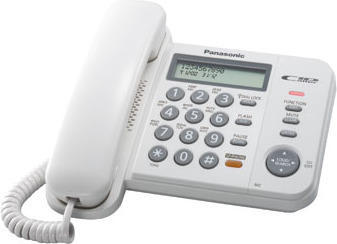 Проводной телефон Panasonic KX-TS2358RUW Проводной телефон Panasonic KX-TS2358RUW