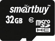 Карта памяти Smart Buy MicroSDHC 32GB Class 10 без адаптера