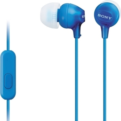 Наушники Sony MDR-EX15AP, синие Наушники Sony MDR-EX15AP, синие