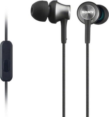 Наушники Sony MDR-EX450AP, черный Наушники Sony MDR-EX450AP, черный
