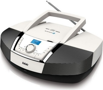 Магнитола BBK BX519BT белый металик Магнитола BBK BX519BT белый металик