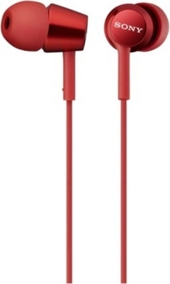 Наушники Sony MDR-EX150, красные