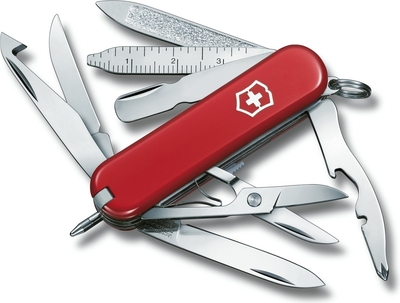 Нож перочинный Victorinox MiniChamp (0.6385)  красный