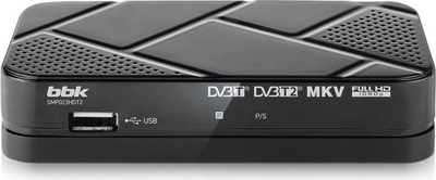 TV-тюнер BBK SMP023HDT2 темно-серый TV-тюнер BBK SMP023HDT2 темно-серый