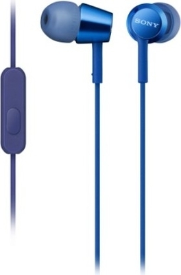 Наушники Sony MDR-EX155AP синий Наушники Sony MDR-EX155AP синий