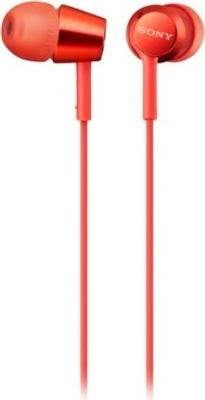 Наушники Sony MDR-EX155 красный