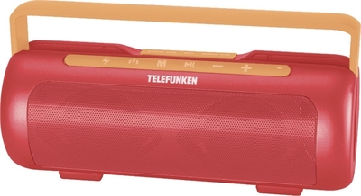 Аудиосистема Telefunken TF-PS1231B красный