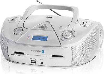 Магнитола BBK BX318BT серебристый Магнитола BBK BX318BT серебристый