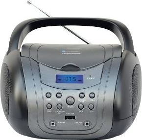 Магнитола Telefunken TF-CSRP3499B серый/черный Магнитола Telefunken TF-CSRP3499B серый/черный