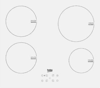 Варочная панель Beko HII64400ATW Варочная панель Beko HII64400ATW