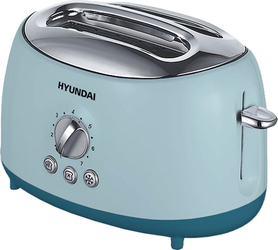 Тостер Hyundai HYT-8005 голубой Тостер Hyundai HYT-8005 голубой