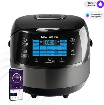 Мультиварка Polaris PMC 5040 Wi Fi IQ Home черный