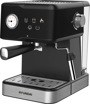 Кофеварка Hyundai HEM-4204 1000Вт черный