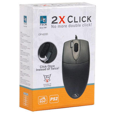 Мышь A4-Tech OP-620D Black USB