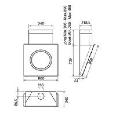 Вытяжка ELICA OM Special Edition TC WH F/80