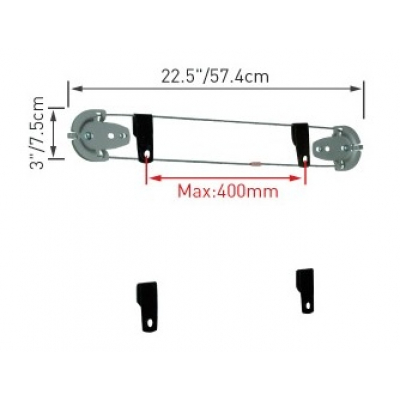 Кронштейн Barkan model WO silver image description