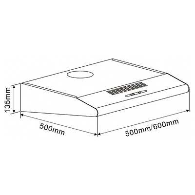 Вытяжка Maunfeld MPA 60 BLACK