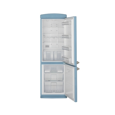 Холодильник Schaub Lorenz SLUS335U2 небесно-голубой
