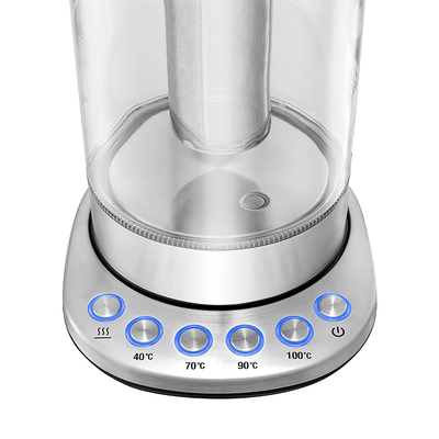 Электрочайник Kitfort КТ-622 серебристый image description