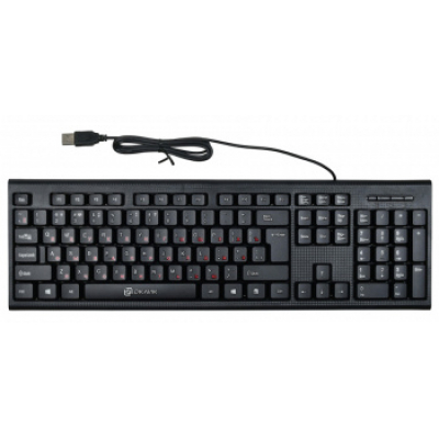 Клавиатура Oklick 120M черный