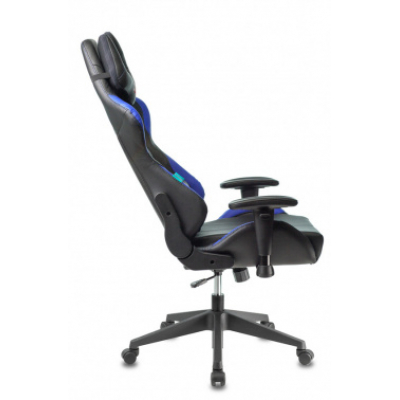 Кресло игровое Бюрократ VIKING 5 AERO BLUE черный/синий