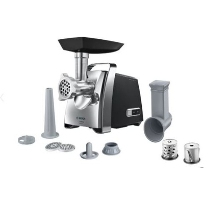 Мясорубка Bosch MFW67440 черный/серебристый