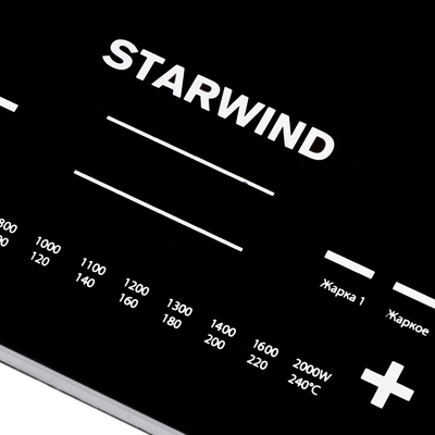 Плита кухонная Starwind STI-1001 черный