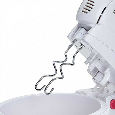 Миксер Delta LUX DL-5071C белый с розовым