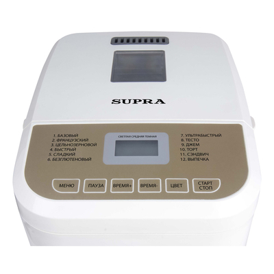 Хлебопечка Supra BMS-210 белый