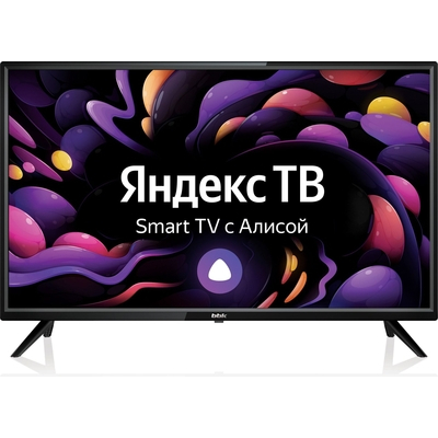 Телевизор BBK 32LEX-7247/TS2C Яндекс.ТВ черный