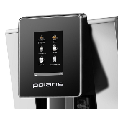 Кофеварка Polaris PACM 2060AC серебристый