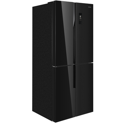 Холодильник Maunfeld MFF182NFBE черный
