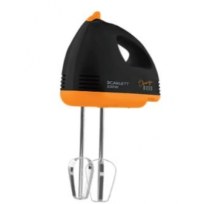 Миксер Scarlett SC-HM40S20 черный/оранжевый