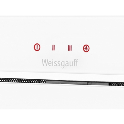 Вытяжка Weissgauff Heavy 600 Touch White Glass