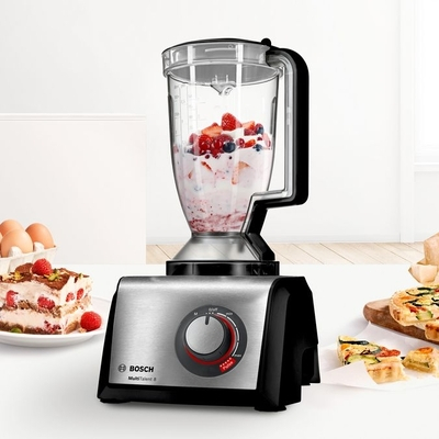 Кухонный комбайн Bosch MC812M865 серебристый