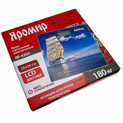 Весы напольные Яромир ЯР-4203 корабль