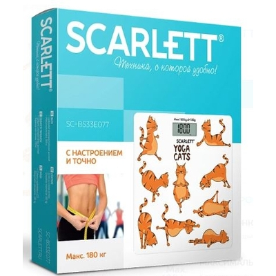 Весы напольные Scarlett SC-BS33E077 image description