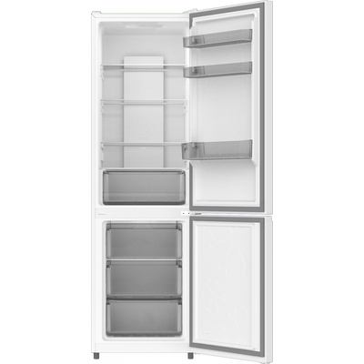 Холодильник Hyundai CC3585F  белое стекло