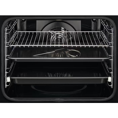 Духовой шкаф Electrolux KODDP77H черный/серебристый