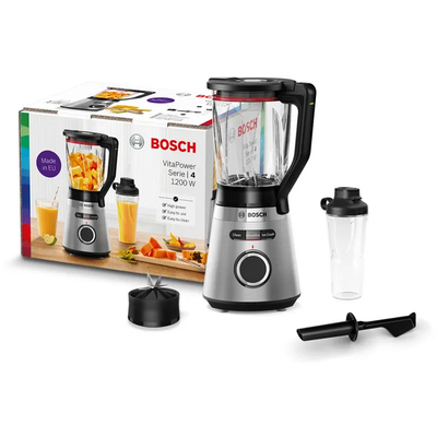Блендер Bosch VitaPower Serie 4 MMB6384M черный/нержавеющая сталь