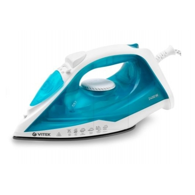  Утюг Vitek VT-8336 (MC) белый/бирюзовый