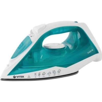  Утюг Vitek VT-8336 (MC) белый/бирюзовый