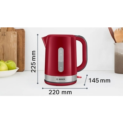 Электрочайник Bosch TWK6A514  красный