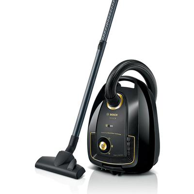 Пылесос Bosch BGL38GOLD черный/золотистый