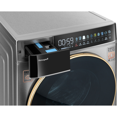 Стиральная машина Weissgauff WMD 58411 Direct Drive Inverter Premium Steam Stee