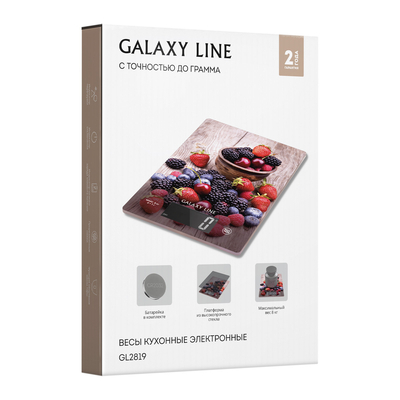 Весы кухонные Galaxy LINE GL 2819