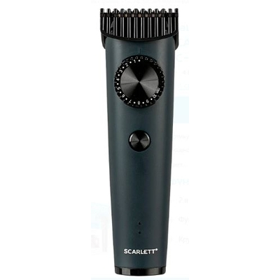 Машинка для стрижки Scarlett SC-HC63C104 графитовый/черный